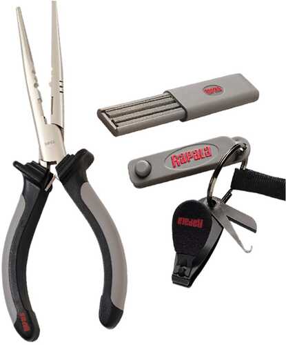 Rapala Combo Pack - Pliers, Clipper, Punch &amp; Sharpener