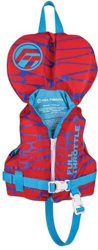 Full Throttle Infant Nylon Life Jacket - Red