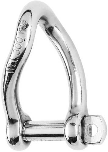 Wichard Self-Locking Twisted Shackle - Diameter 8mm - 5/16"