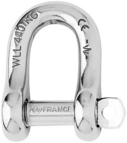 Wichard Captive Pin D Shackle - Diameter 5mm - 3/16"