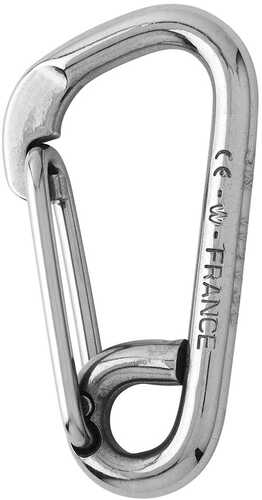 Wichard Asymmetric Carbine Hook - Length 60mm - 1/4"