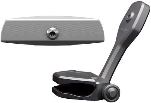 Ptm Edge Mirror/bracket Kit With /vr-140 Elite &amp; Zxr-320 (titanium Grey)