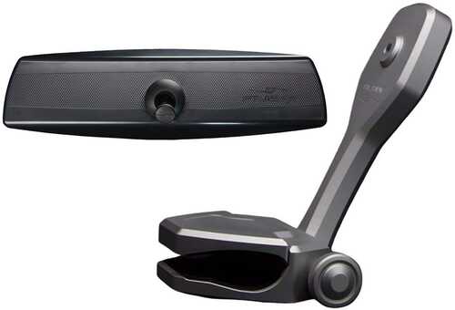 Ptm Edge Mirror/bracket Kit W/vr-140 Pro &amp; Zxr-320 (titanium Grey)