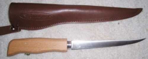 Ec Wood Handle Fillet Knife 6'SS