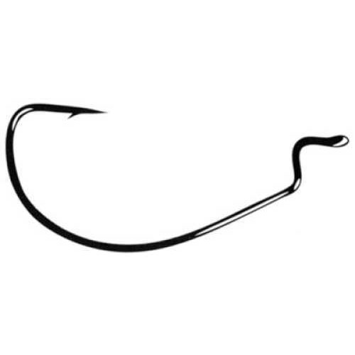 Gamakatsu Worm Hook Ewg X-Wide Black Off 25Pk 3/0 Md#: 58413-25