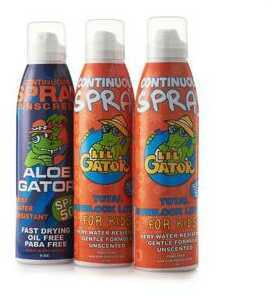 Aloe Gator 3 Pack 2 Lil & 1 Adult 6 Oz.