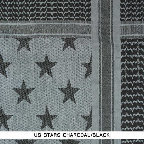 Camcon Shemagh Usa Stars Charcoal Black