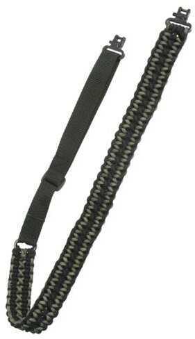 TOC Paracord Gun Sling Black w/ Swivels