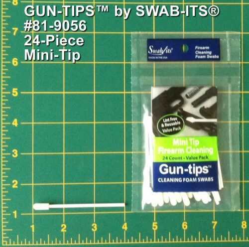 Swab-Its Gun-Tips Mini Tip Foam Cleaning Swabs 24/Pack Bag 81-9056