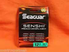 Seaguar Senshi Monofilament Green 4 Pound 200 Yard