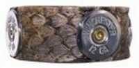 Spent Rounds Designs 12 Gauge Leather Bracelet