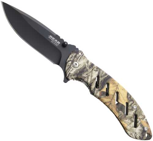 Bear & Son BRSK 1.0 Folding Knife 5" Black Blade, Relic Edition, Frame Lock