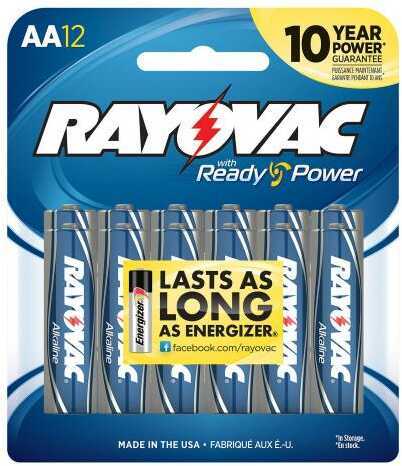 Ray-o-vac Alkaline Battery Aa 12 Pack