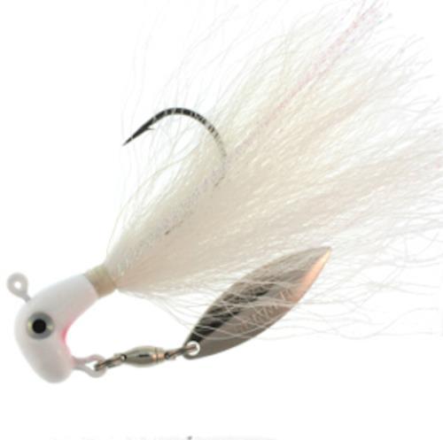 Blakemore Bucktail Pro Wht/wht/wht 3/8