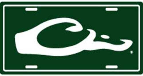 Drake Logo License Plate Green