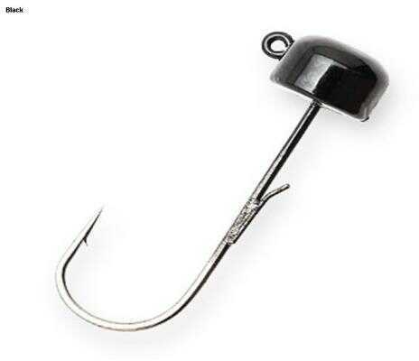 Z-Man Fishing Products Finesse Shroomz Weedless Jig Hook 1/5 Ounce, Black Md: FJHW15-02PK5