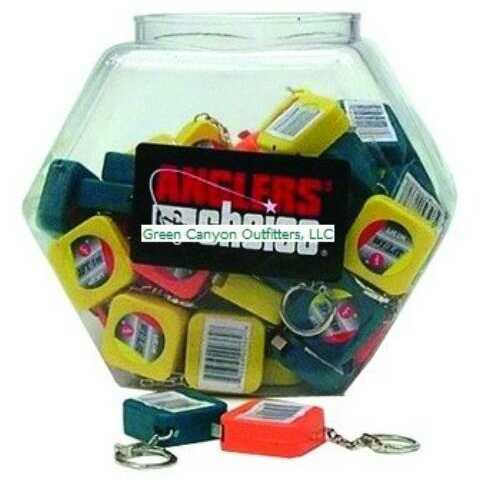 Angler's Choice Key Chain 36" Tape Measure Kit (Counter Display) 72 Each