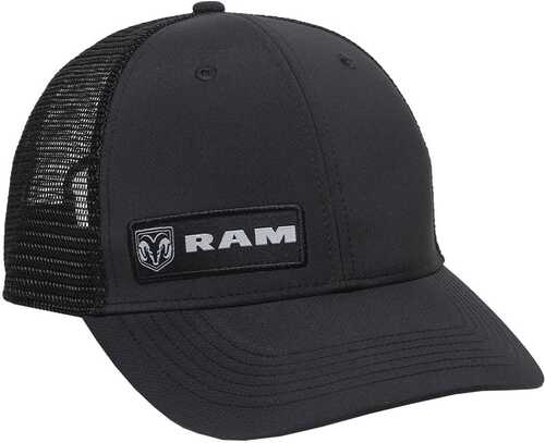 Outdoor Cap Dodge Ram Meshback Cap Black