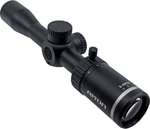 Riton X1 Primal Rifle Scope 3-9x40mm Black RAK Reticle Model: 1P39AS