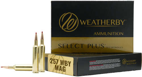 Weatherby Rifle Ammo 257 WBY 100 gr. Scirocco 20 rd. Model: F257100SCO