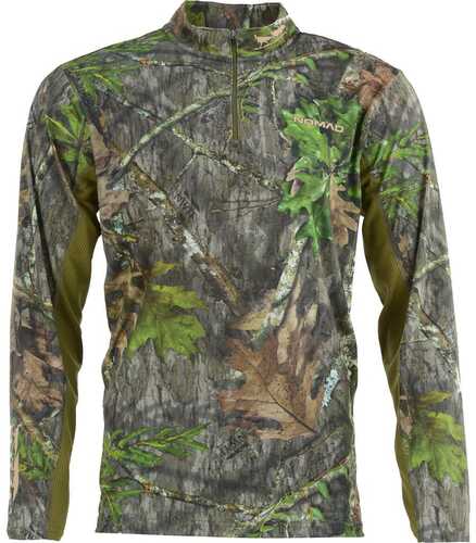 NOMAD NWTF 1/4 Zip  Mossy Oak Obsession Medium Model: N1200010-923-M