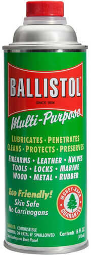 Ballistol Multi-Purpose Oil 16 fl. oz. Liquid Cans Model: 120076