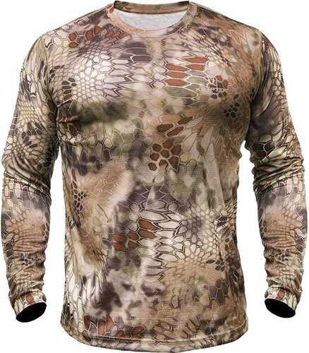 Kryptek Hyperion Long Sleeve Crew Shirt Highlander Medium Model: 18hellszh4