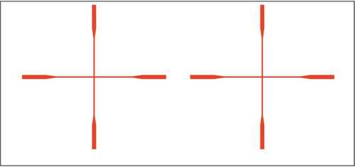 Gunstar Rifle Crosshair Orange