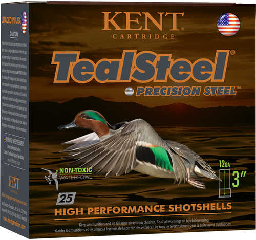 Kent Teal Steel Load 20 ga. 3 in. 1 oz. 6 Shot 25 rd. Model: KTS20328-6