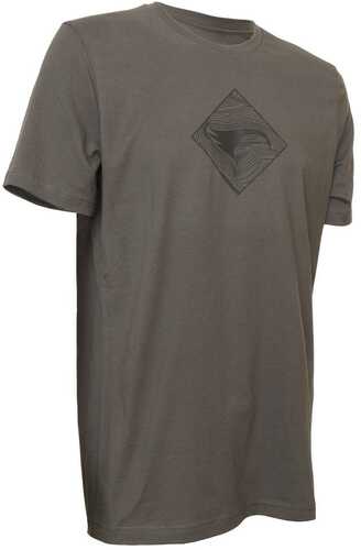 Elevation HUNT TOPO Tee Grey Large