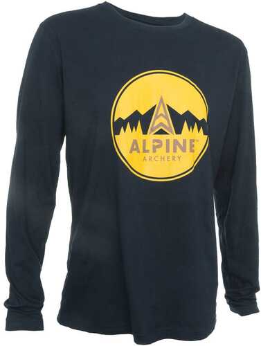 Alpine Long Sleeve Tee Navy Large