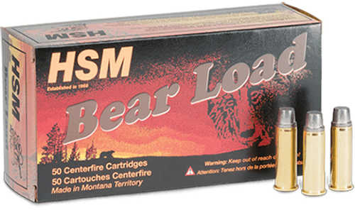 HSM Bear Load Ammunition 500 S&W 330 Grain 20 Rounds Model: 500SW-10-N