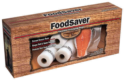 FoodSaver GameSaver Bag Rolls 11 in. x 16 ft. 2 pk. Model: FSGSBF0626-P00