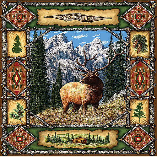 Pure Country Woven Throw Elk Lodge 54In X 70In