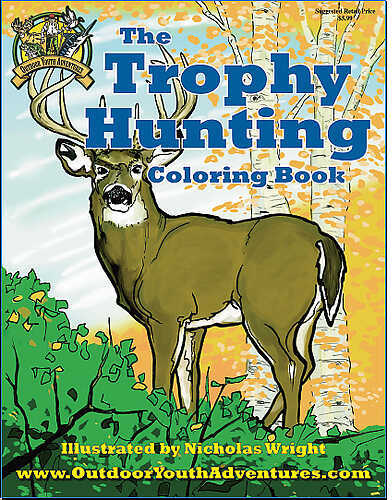 Top Brass Trophy Hunting Coloring Book