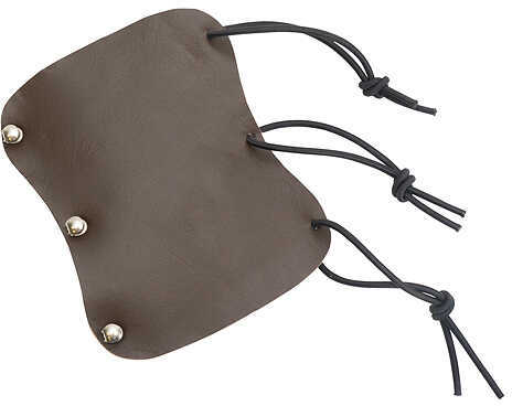 Mountain Man Lace-Up 3-Ring Leather Arm Guard