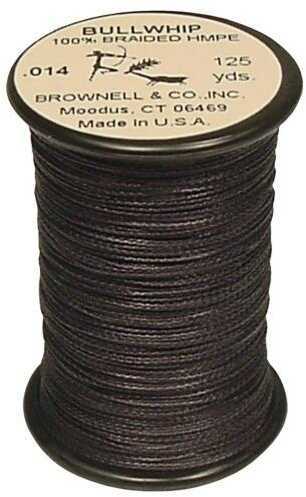 Brownell Bullwhip Serving Black .014 125 yds. Model: FA-BDBL-014-JI