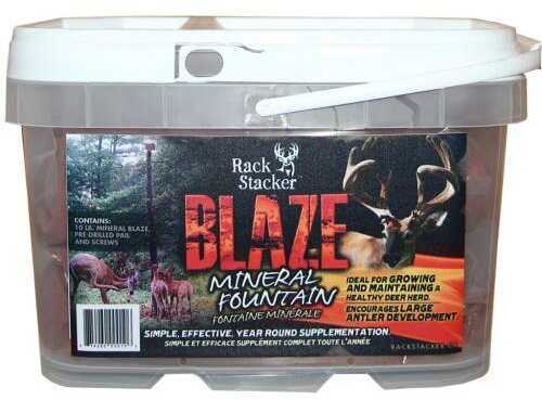 Rack Stacker Blaze Mineral Fountain 10 lbs. Model: BW-RSMFB