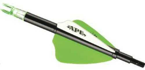 NuFletch APE Tail/Lighted Nock Black/Green Light 6 pk. Model: H2020-BK/GRN-6LN