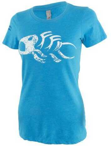 FIn-Finder Women's Gaff Tee Blue Large Model: 81347