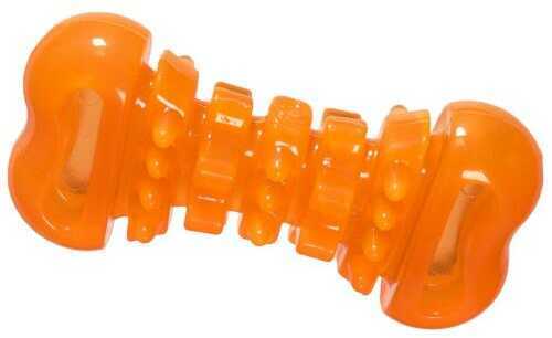 Hero Soft Rubber Dental Bone Hunter Orange Model: 64052