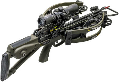 TenPoint Siege 425 Crossbow Package ACUslide Moss Green Model: CB24012-1549