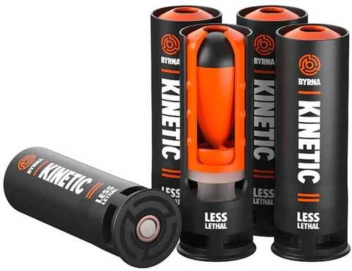 Byrna Technologies Less Lethal 12 Gauge Kinetic Round Projectiles 2 1/2" 312 fps 20 Rounds