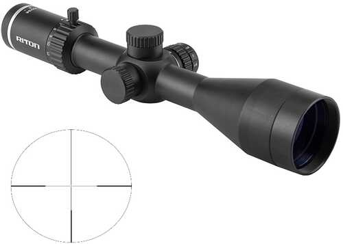 Riton Optics X3 Primal 3-12X56 30MM Ill DPX Matte Black | CENTERDOT Duplex 3P312ASI23