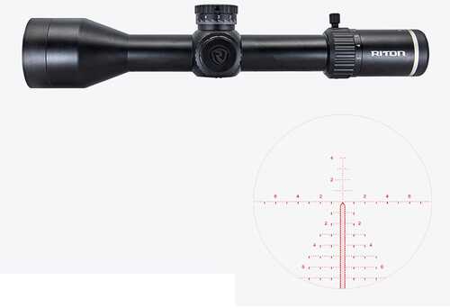 Riton Optics X7 Conquer 3-24X 56mm Obj 35-4.60 ft @ 100 yds FOV 34mm Tube Black Finish Illuminated ODEN