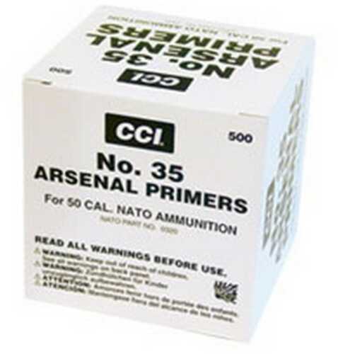 CCI #35 50 Caliber BMG Primer (500 Count)