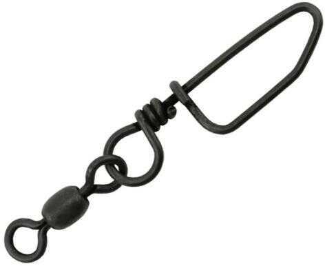 Afw Coastlock Snap Swivels #7 24Pk Black 75Lbs