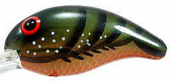 Bandit Dr 1/4-2" Grn SPECKLED Craw