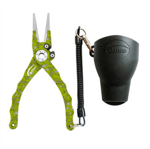 ADMIRAL PLIERS 7.5in LIME FISH w/SHEATH Model: PA75LS-RC-TTC-107