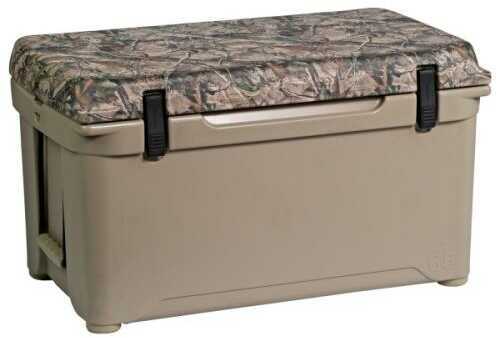 Engel Cooler Tan With Camo Lid 50Qt Model: ENG50-C